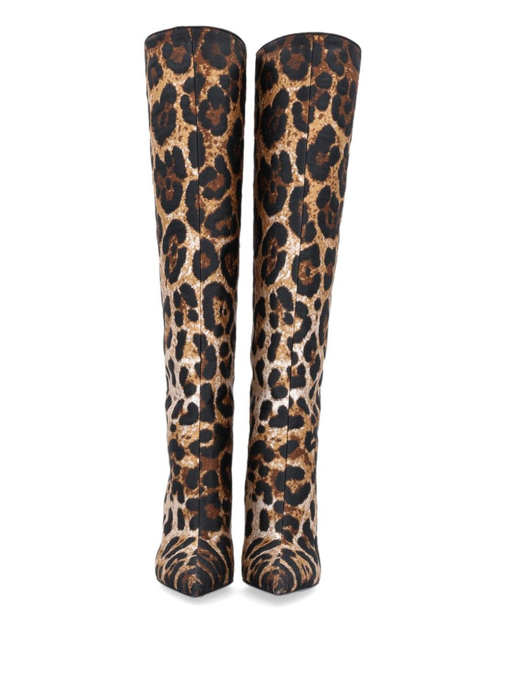 Dolce & Gabbana Leo Boots - Animalier | 5fb0b354ea97025818dd1b15828f1d3326696544
