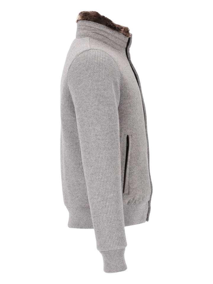 Moorer Levion Virgin Wool And Cashmere Jacket Giacche - Grey | af0b1a26b7821a6bbca5effa570ae56e3bc99a37