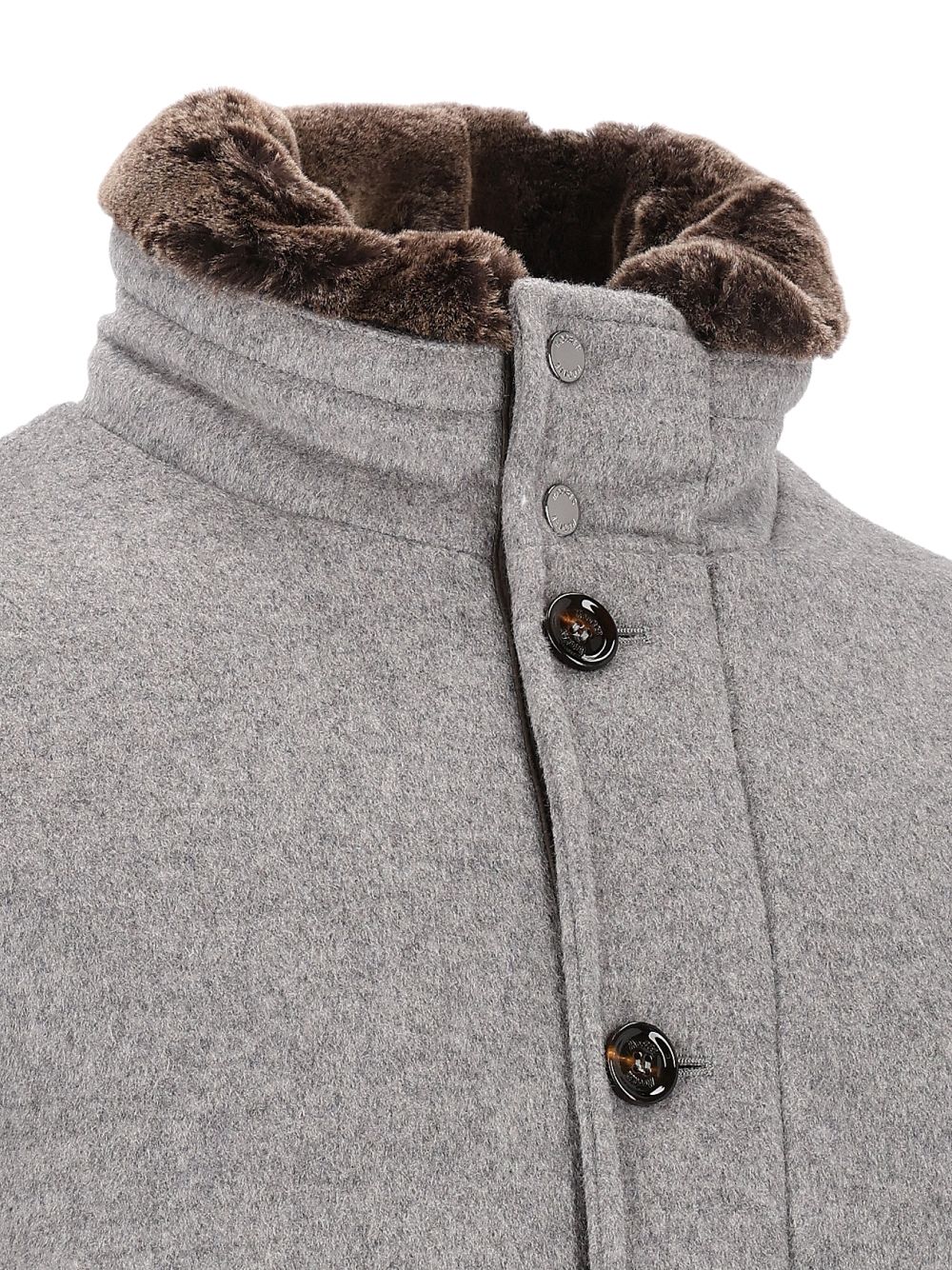 Moorer Levion Virgin Wool And Cashmere Jacket Giacche - Grey | 3f3470dacc8a2ef64509b0271a1142a22fe0215f