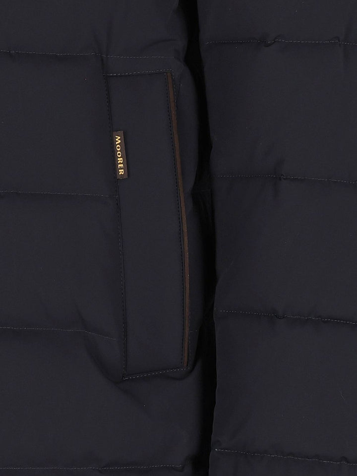 Moorer Nolde-Kn Giacche - Blu | ad95f1c3875f4bfd726b1fe9e05666f2f4d7a4e5