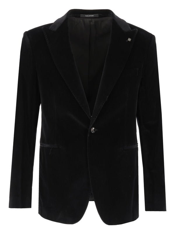 Napoli Velvet Blazer Giacche Nero