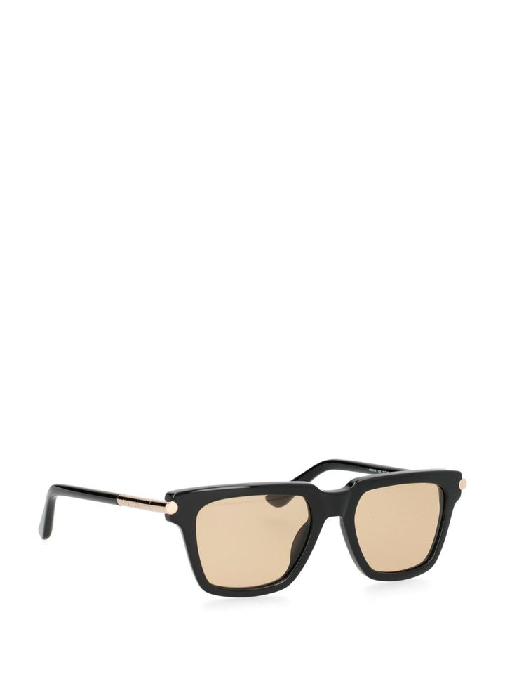 Mcqueen Square Acetate Sun Glasses - Nero | 74d60a80c5bb30d0da7e8d8c9cc2e110d05d079e