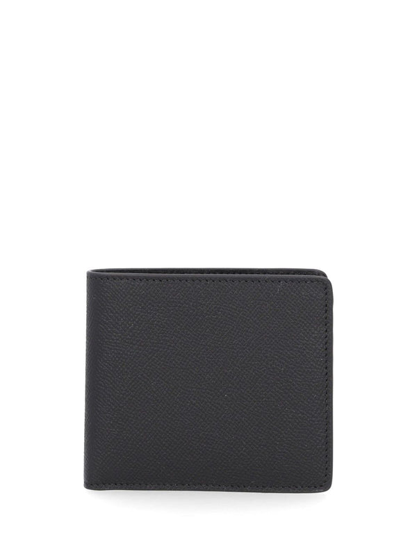 Slim Leather Wallet Wallets Nero