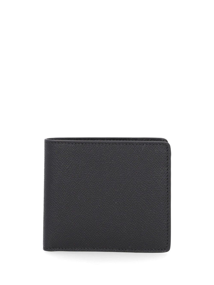 Maison Margiela Slim Leather Wallet Wallets - Nero | 3d23119460a10d3b46a07b25fb94f3ea458afdee