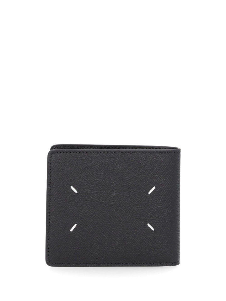 Maison Margiela Slim Leather Wallet Wallets - Nero | 9b5a2f6c6dffbfb5fe6e5d1a4a67e77fc6d6e4b8