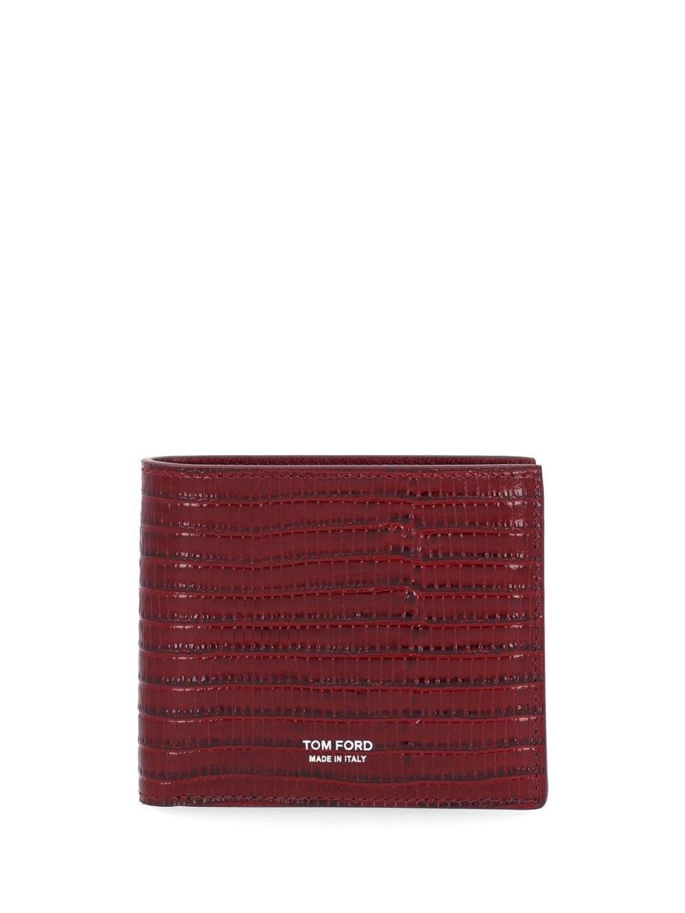 Tom Ford T Line Lizard-Effect Leather Wallet Wallets - Rosso | a9df9e9792c1cb88968f830256bf74f960e1d7c9
