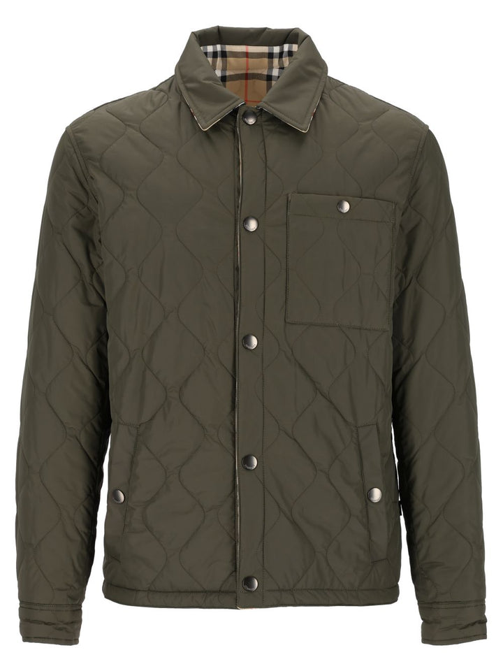 Burberry Brighton R Giacche Verde
