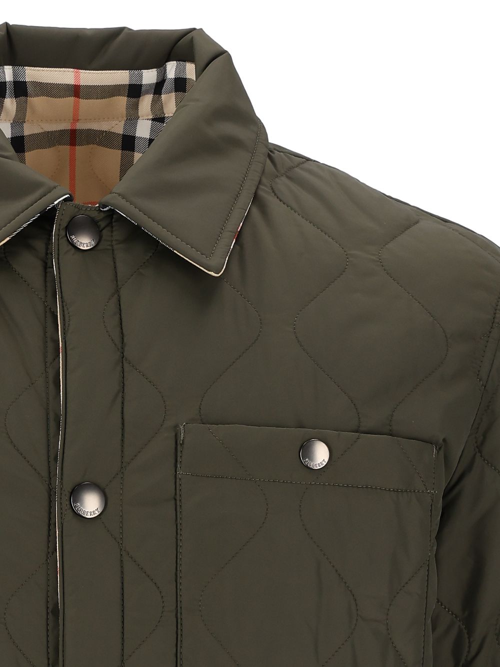 Burberry Brighton R Giacche Verde