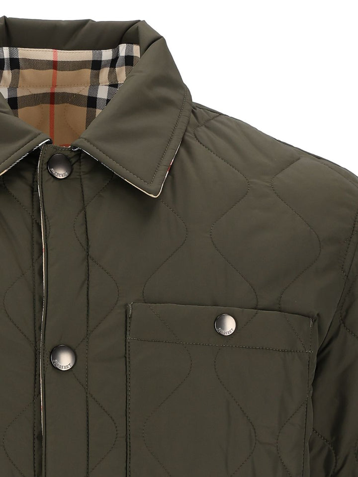 Burberry Brighton R Giacche Verde