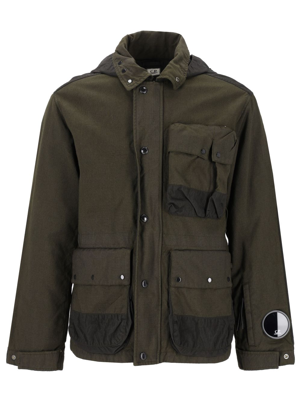 C.P. Company Outerwear Medium Jacket In Wool-Ht Jackets Green