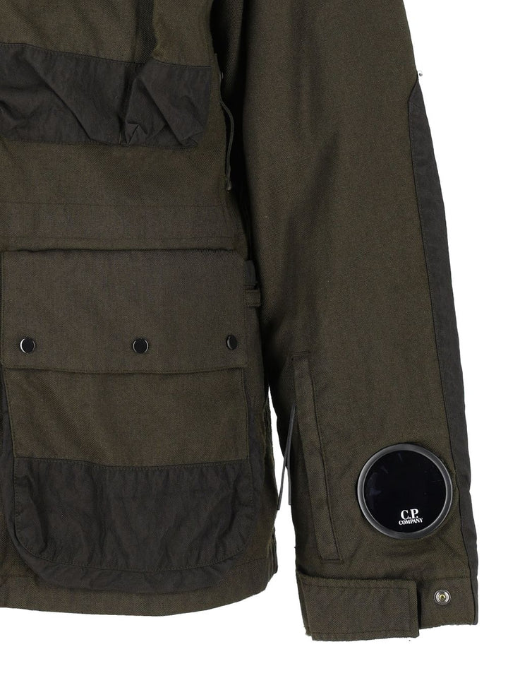 C.P. Company Outerwear Medium Jacket In Wool-Ht Jackets Green