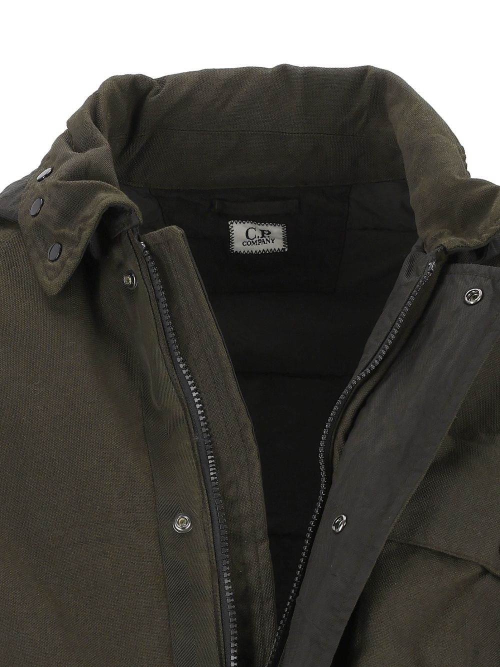C.P. Company Outerwear Medium Jacket In Wool-Ht Jackets Green