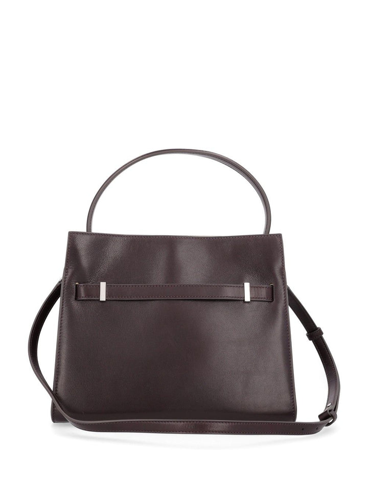 Tory Burch Lee Radziwill Small Double Bag Borse a Mano Marrone
