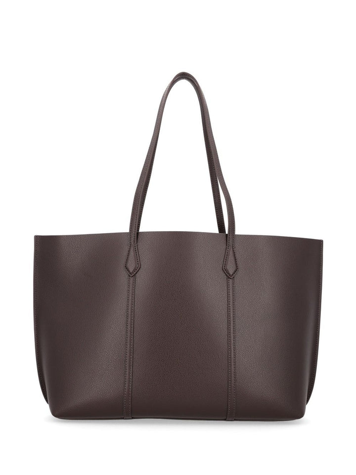 Tory Burch Perry Leather Tote Bag Brown