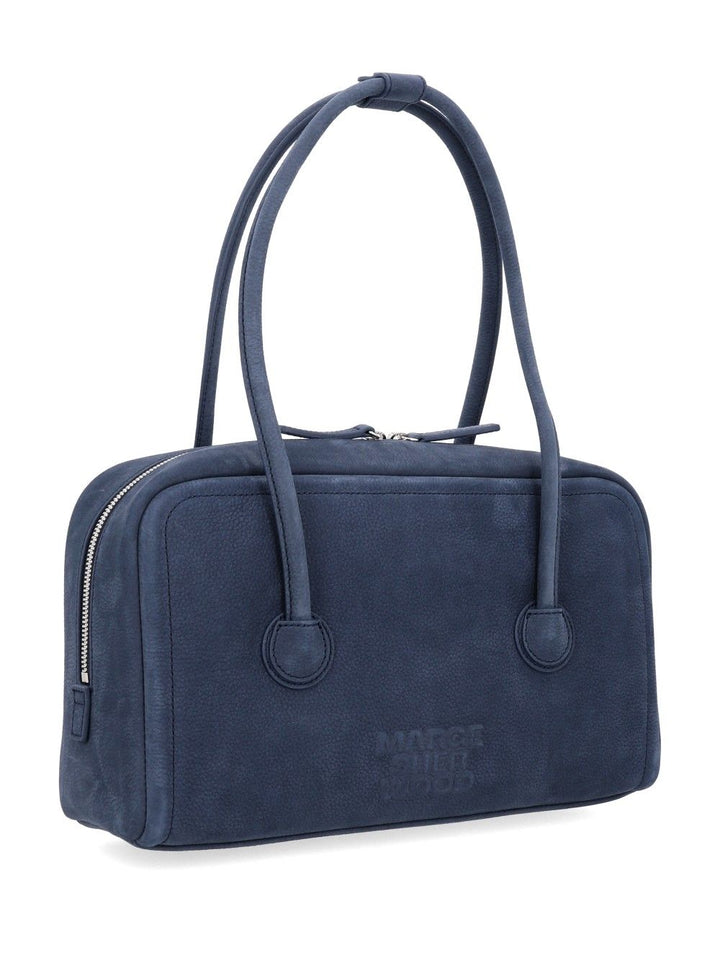 Margesherwood Soft Boston Small Bolsos de Mano Azul