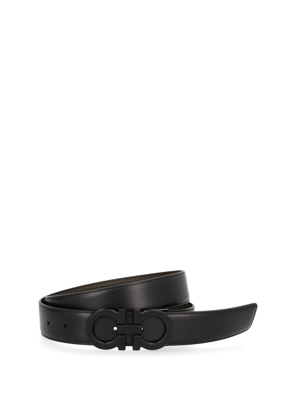 Ferragamo Double Adjustable 1/2gropp.Barolo S.1 Nero/Moss Cinture - Multicolor | 5a99254003750b72ab14a0193981f1650ad835f5