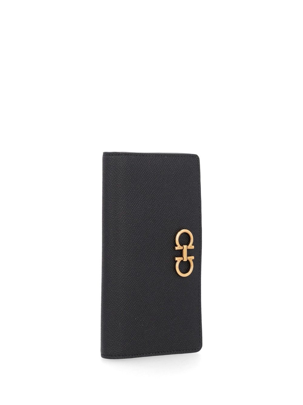 Ferragamo The Gancini Continental Wallet Wallets Nero