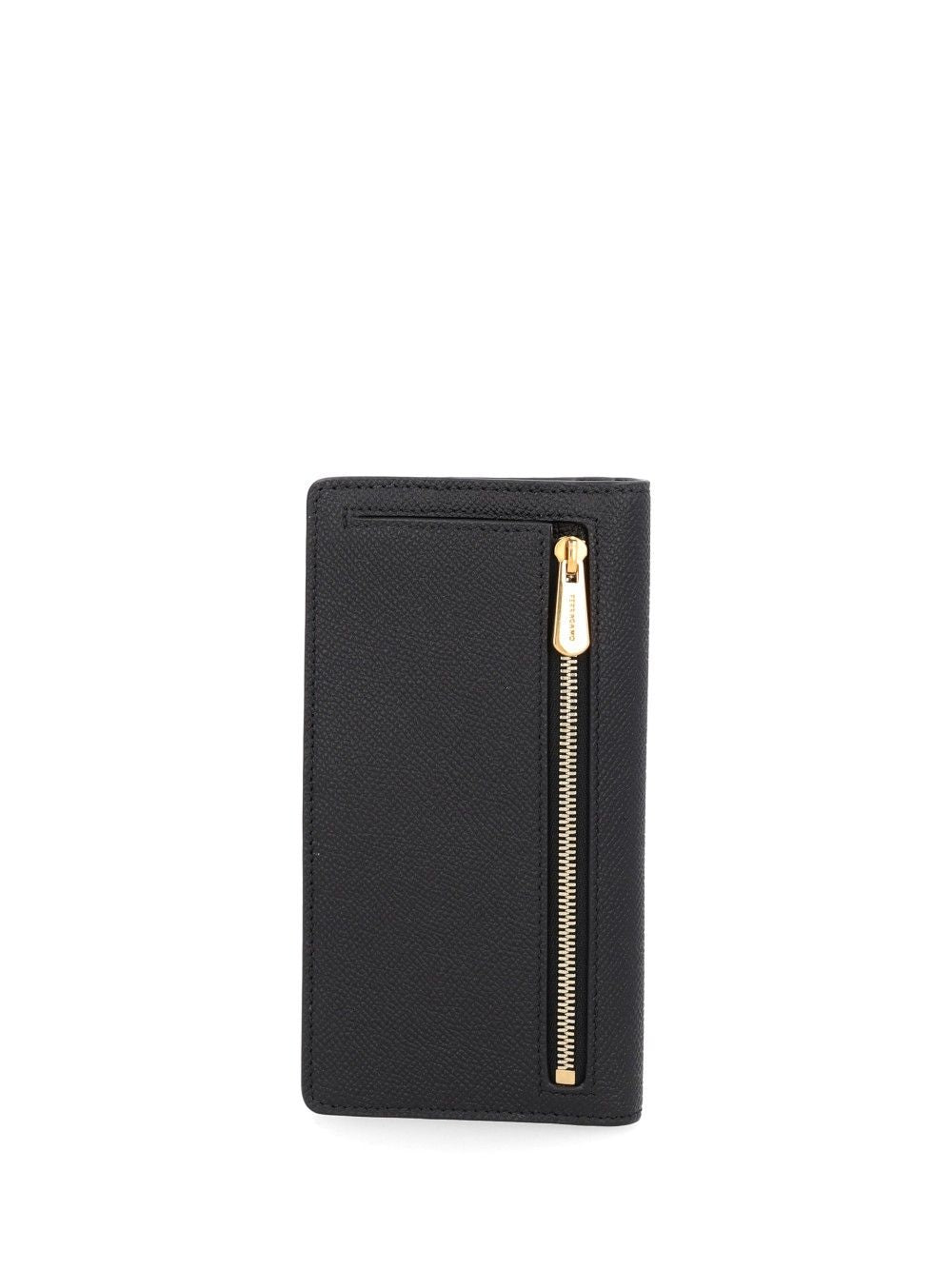 Ferragamo The Gancini Continental Wallet Wallets Nero