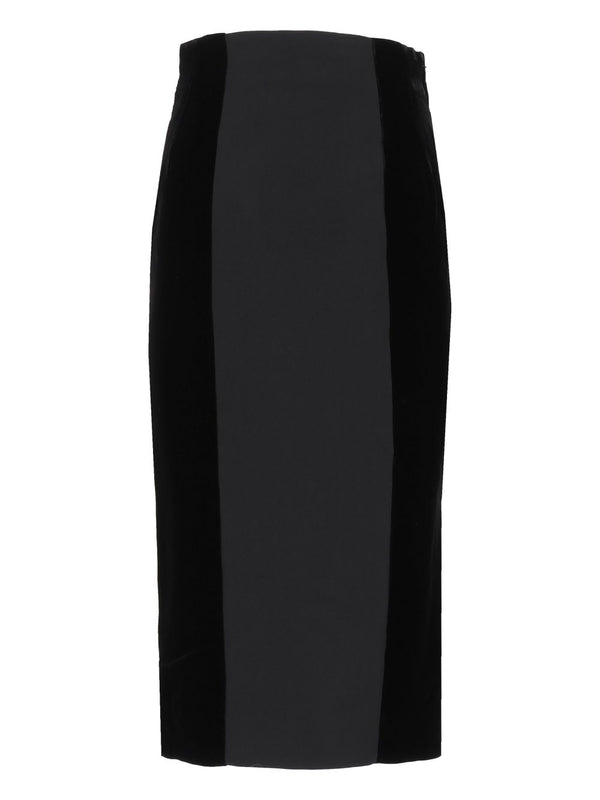 La Jupe Tailleur Gonne Nero