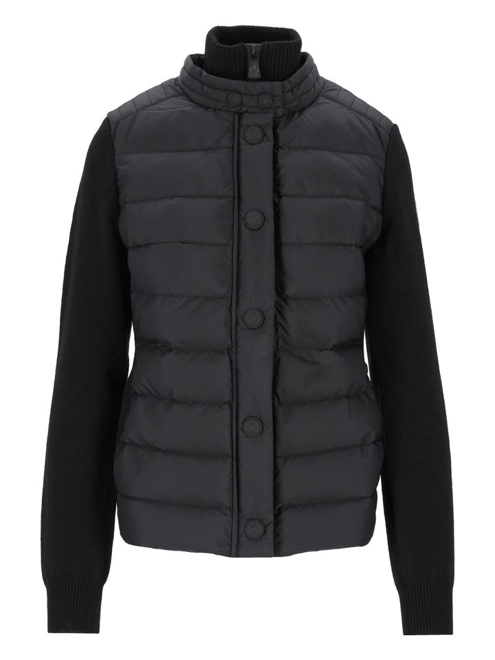 Moncler Grenoble Cardigan Maglieria Nero