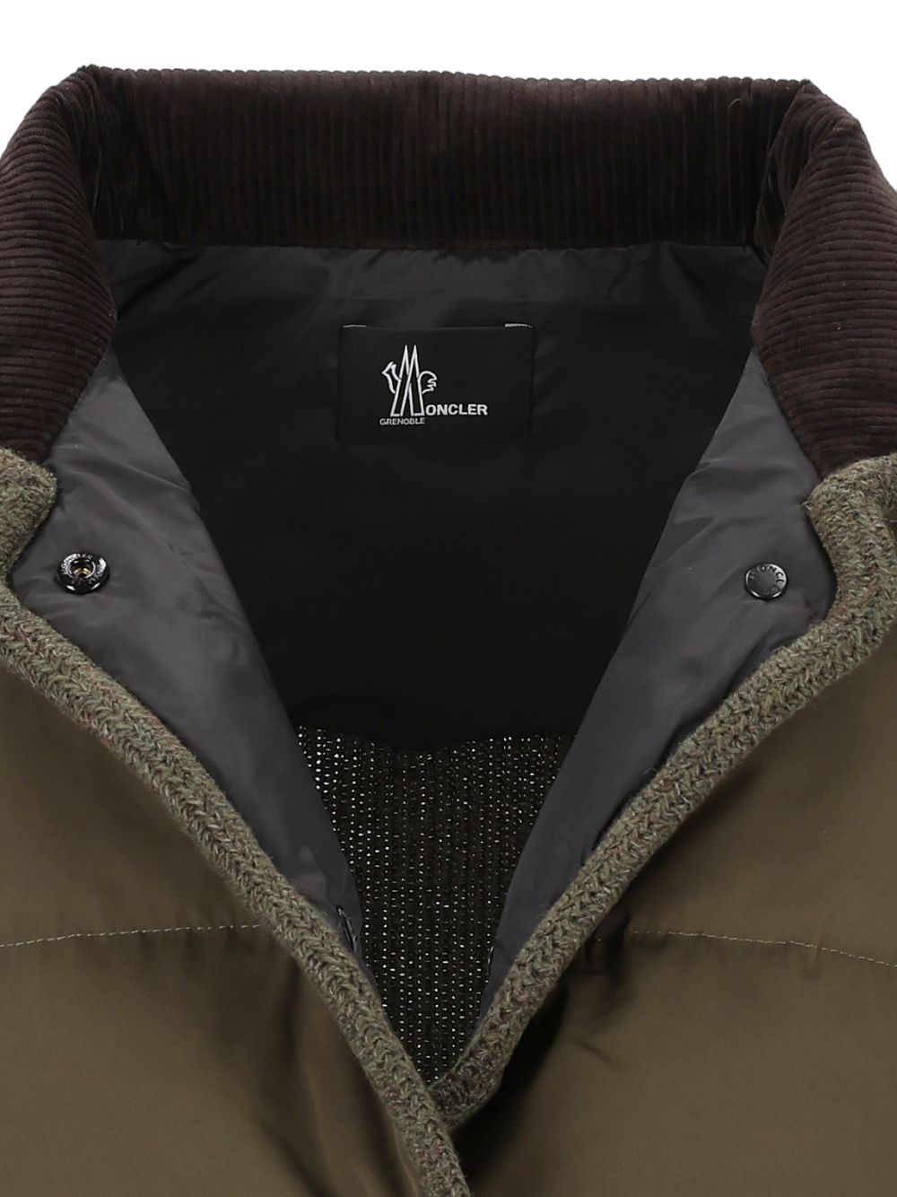 Moncler Grenoble Cardigan Maglieria Verde