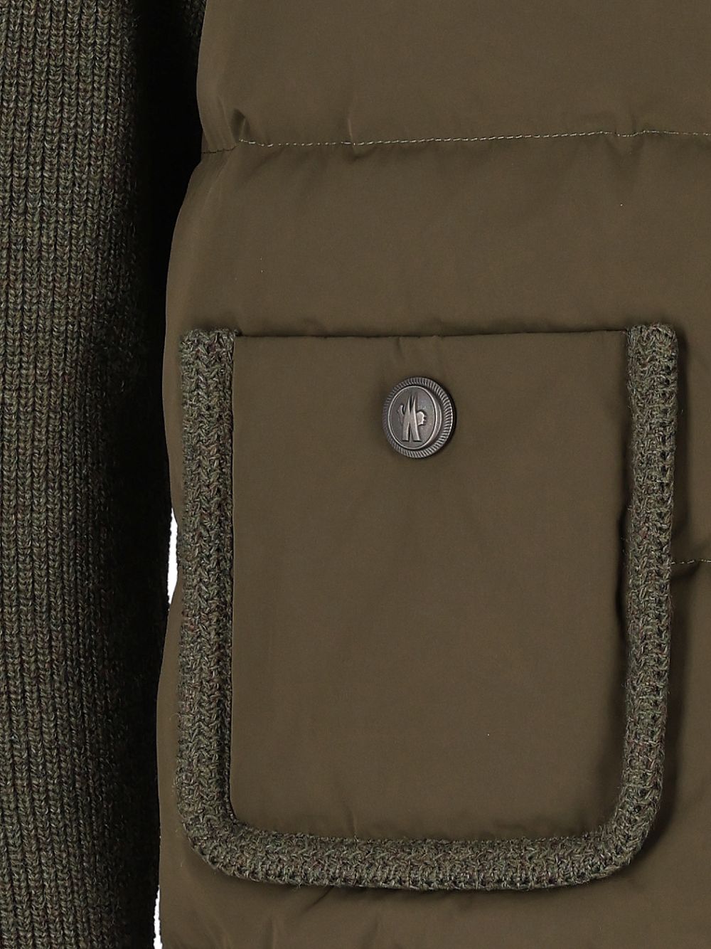 Moncler Grenoble Cardigan Maglieria Verde