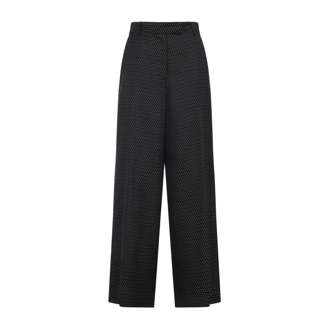 Dries Van Noten Wide leg - Nero | d2dfa3403f2c77f6222f0b71e610081f6435957d