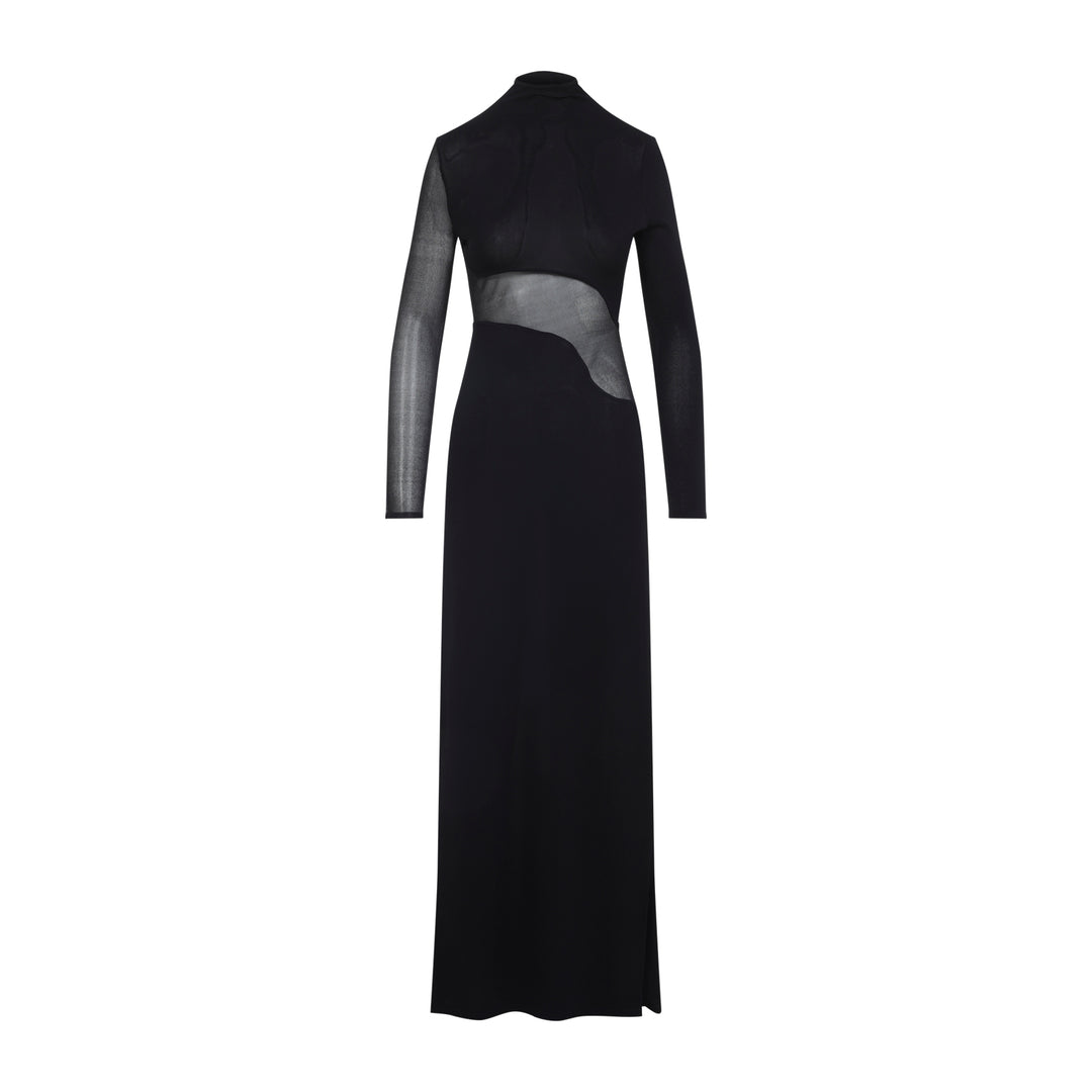 AlaÏA Long dresses - Nero | f2e265515e8068d5a79c689508f79469b3683217