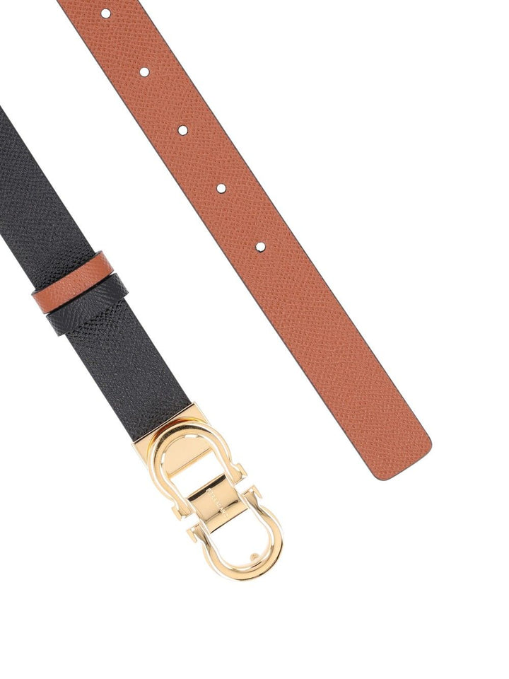 Ferragamo Double Gancio Reversible Belt Multicolor
