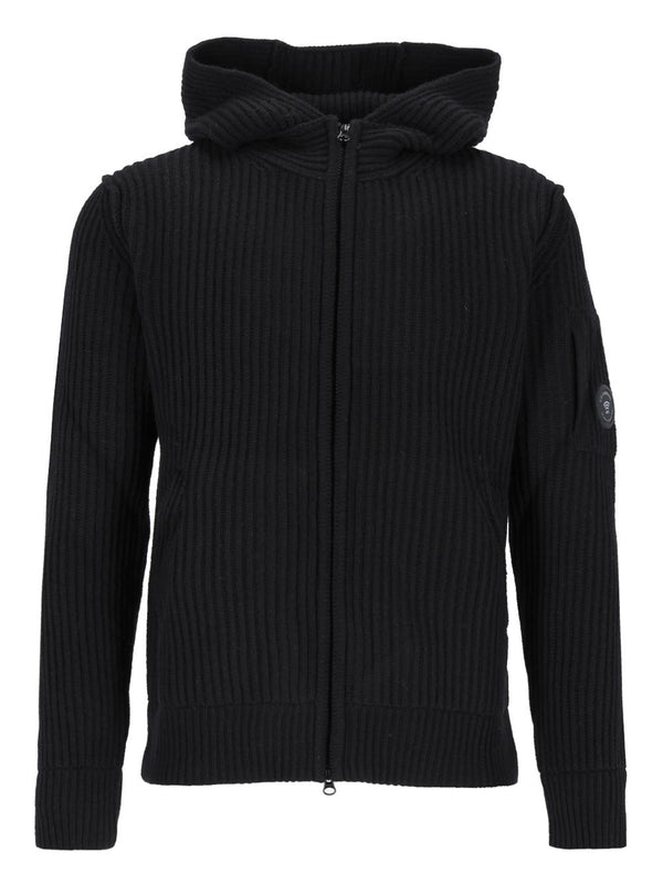Cardigan In Lambswool Grs Knitwear Black