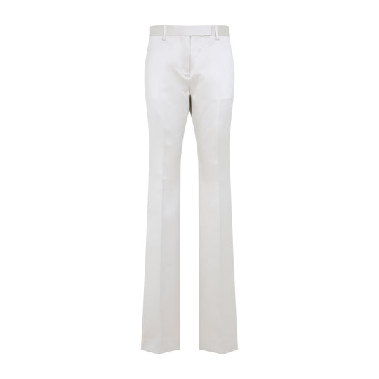Pink Beige Cotton Pants