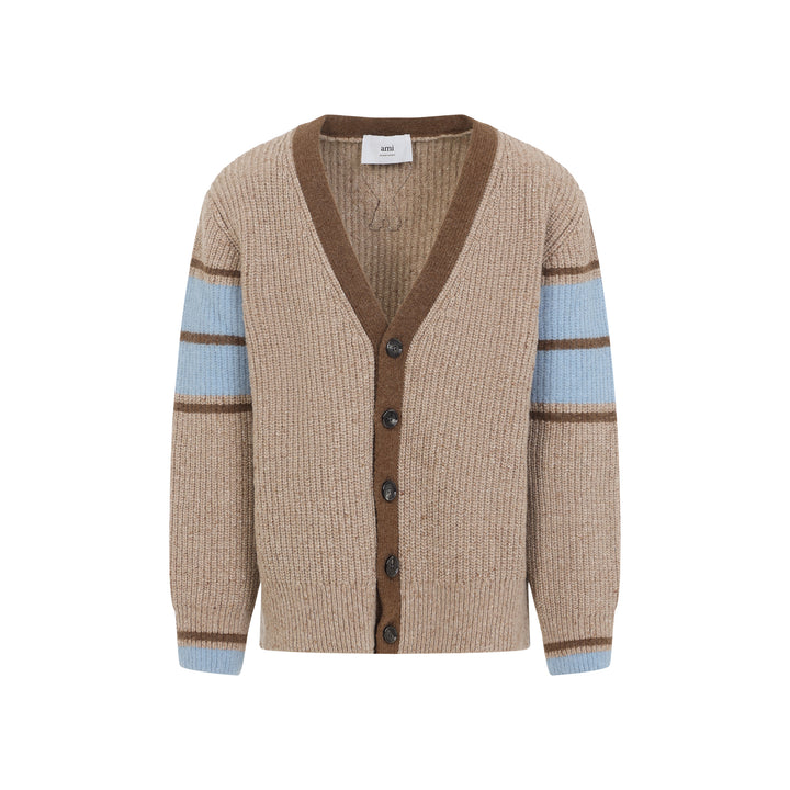 Ami Cardigan - Marrone | 4a1f66dcfa177640781882e2b3461acd493e8c6f