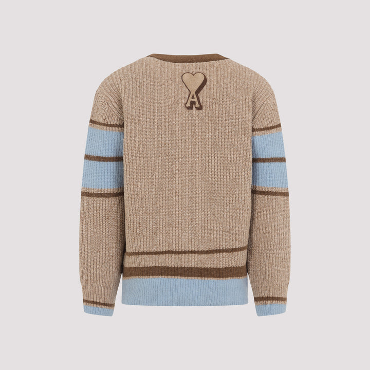 Ami Cardigan - Marrone | f56e40abb5ba412f7f4b2b291979af5fa05d80ea