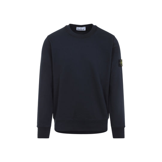 Navy Blue Cotton Sweatshirt