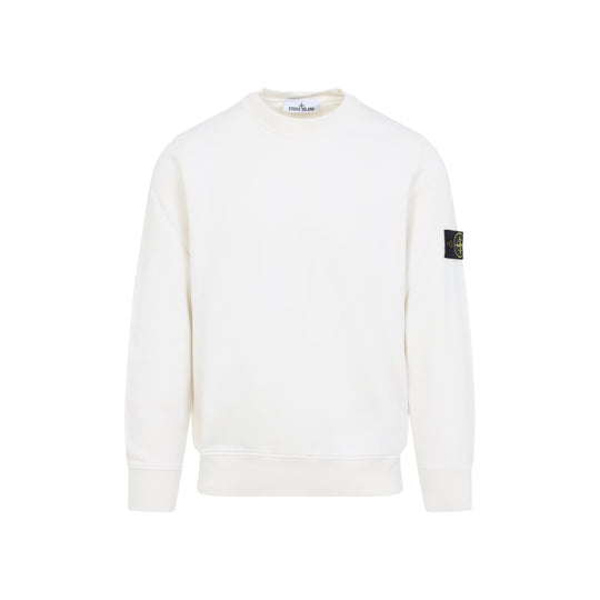 Ivory Cotton Sweatshirt