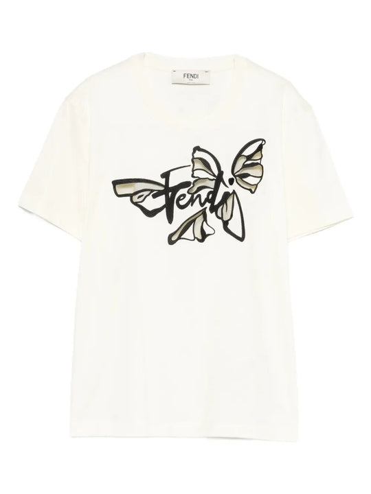 T-Shirt In Cotone Nightfly
