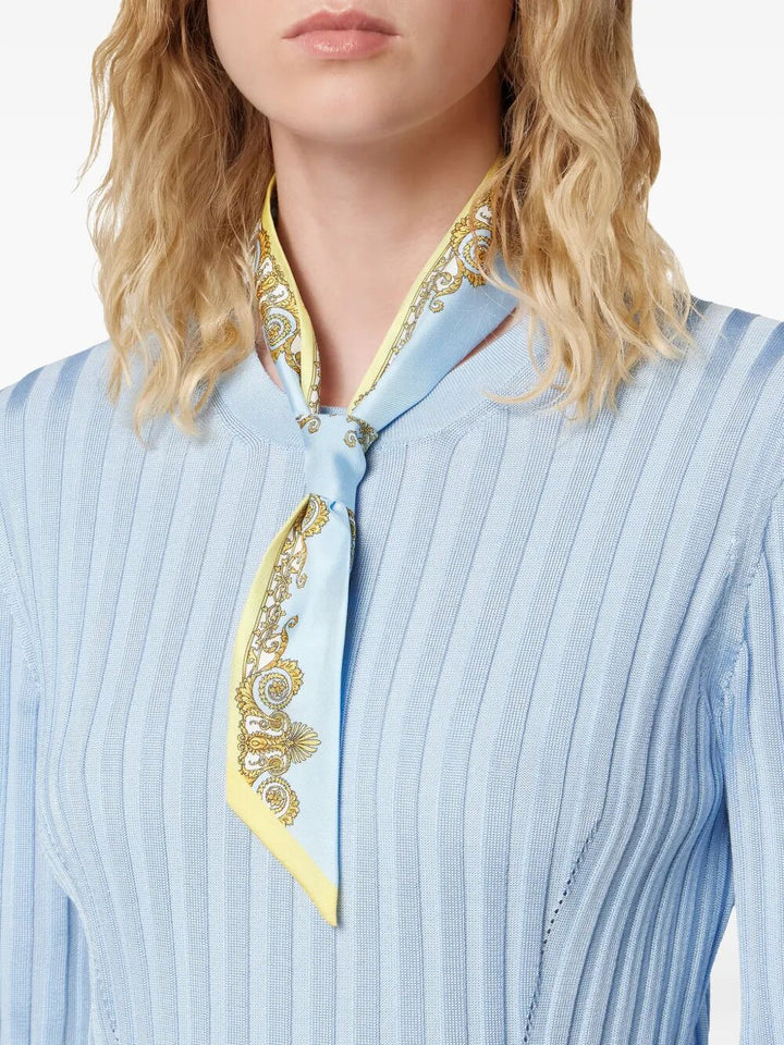 Versace Foulards - Blu | 4c81935220368b241fc3292b198150f2aa85230d