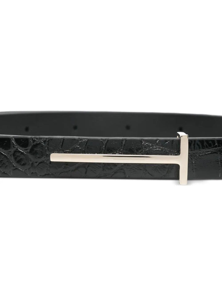 Tom Ford Cinture - Nero | f480f64d2227c2080adcc21b1db2c5ffc73b6d1f