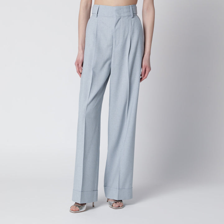 Alberta Ferretti Pantaloni - Celeste | c061706b719fa9a885a9d0cd56fe8a439090ca46