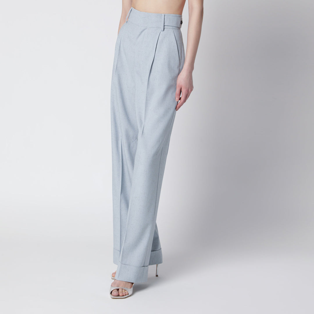 Alberta Ferretti Pantaloni - Celeste | a957760d19230a65de0dda4ea177f88d6e585724