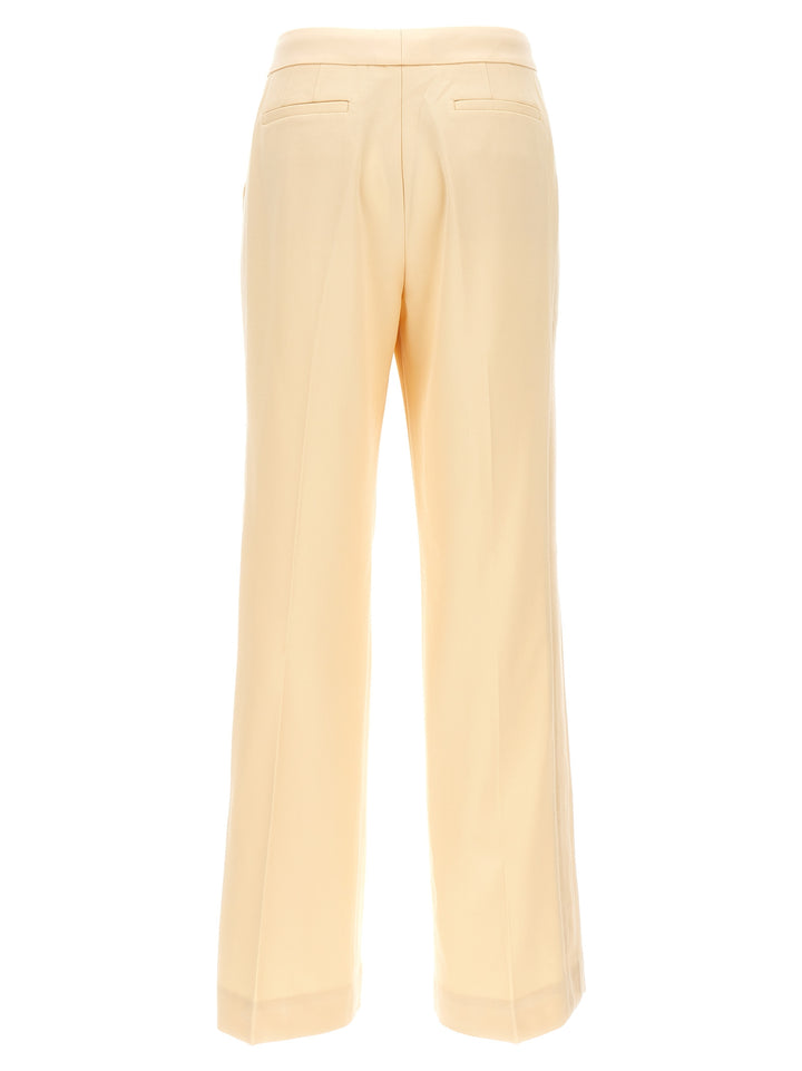 Zimmermann Illustration Straight Tux Pantaloni - Beige | 62f0a143f21792f608ef3cb01d2df4a8efb7cf0c