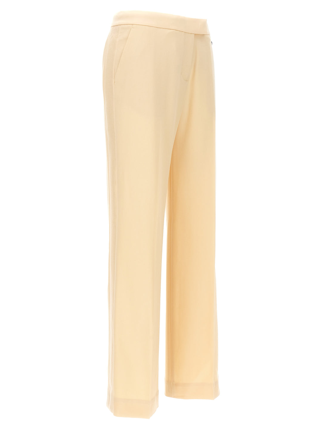 Zimmermann Illustration Straight Tux Pantaloni - Beige | 6ee7d9af460c05f88a06fba578d58f833ae5dbfa