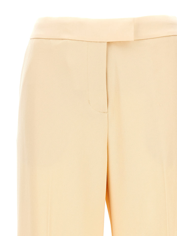 Zimmermann Illustration Straight Tux Pantaloni - Beige | db1df9bd82354b6007a10180de42d115a2e983f7