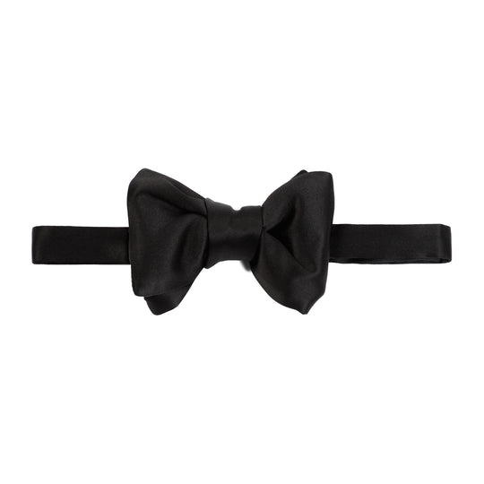 Black Silk Bow Tie