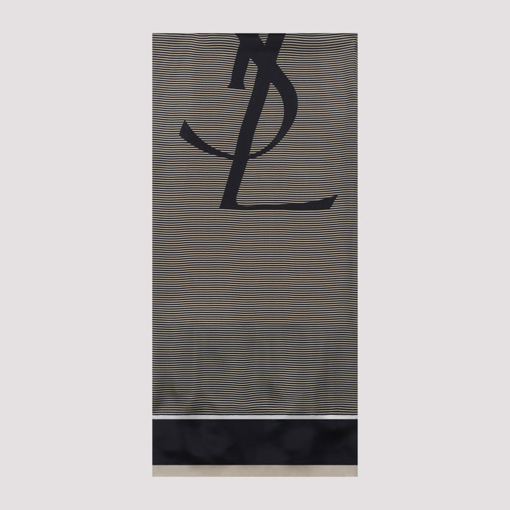 Saint Laurent SCARF - Blu | 26bcce4f0cdfcc66f980a9c62b994cc4e0f006d1