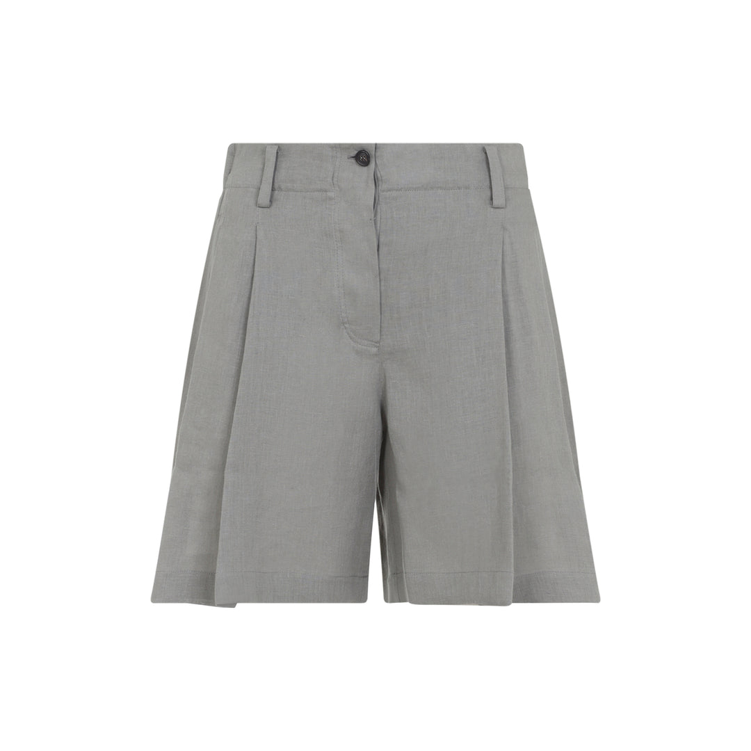 Brunello Cucinelli Bermuda - Verde | b9bc15c9871ef37ee8bcf3d2f232306ed099160d