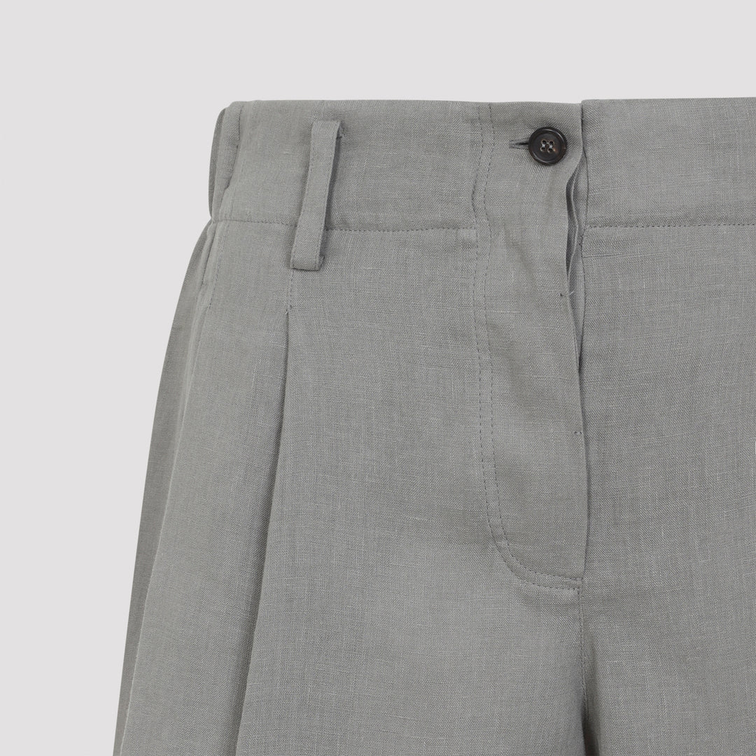 Brunello Cucinelli Bermuda - Verde | d844344d20d6409084776a43055faed3ead295b6