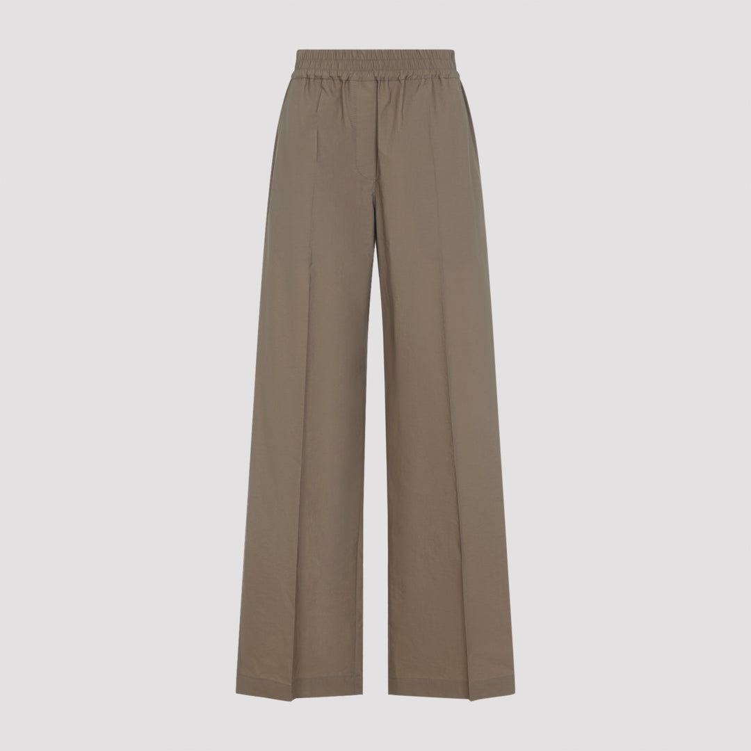 Brunello Cucinelli Wide leg - Marrone | da545c1aaae77e6d1a98fd580d14a673b4a3c455