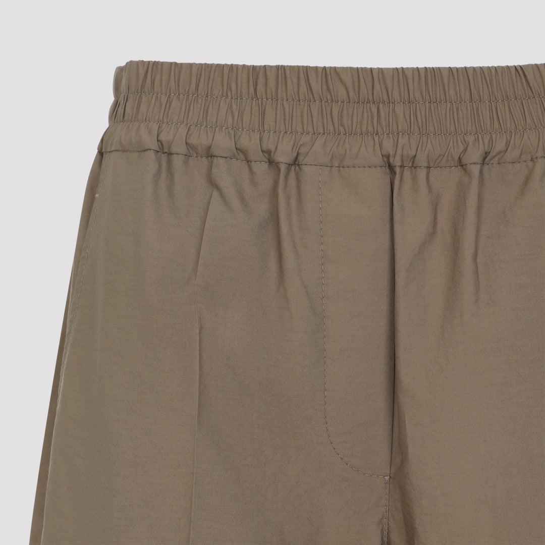 Brunello Cucinelli Wide leg - Marrone | 8bc5dd8450b2d472e67f701f79778aa4ef3250c0