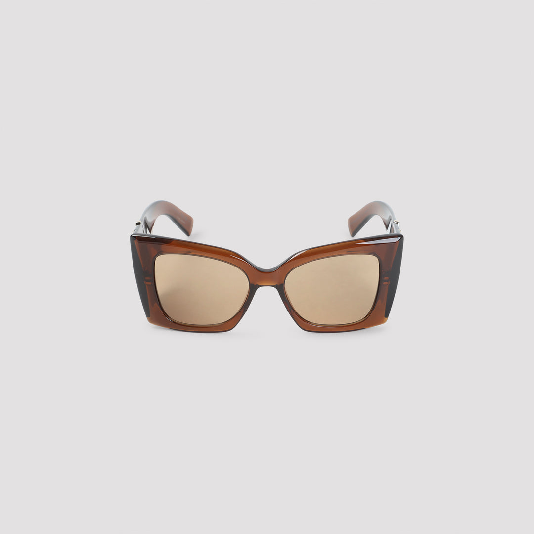 Saint Laurent Occhiali da Sole - Marrone | 55bdbec84038ce7c3de5def42572050a33a8a2b8